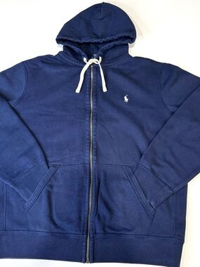 Polo Ralph Lauren Men’s Full Zip Hoodie with Waffle Hood